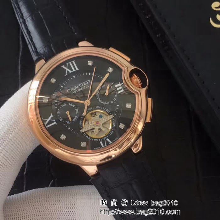CARTIER卡地亞 熱賣精品 全自動機械 男士腕表 WSS2459